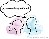 a conversation logo